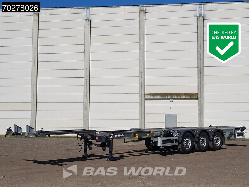Lecitrailer SR3EC 3 axles UNUSED Liftachse Multi'45 - شاحنات الحاويات/ جسم علوي قابل للتغيير نصف مقطورة: صور 1 Lecitrailer SR3EC 3 axles UNUSED Liftachse Multi'45 - شاحنات الحاويات/ جسم علوي قابل للتغيير نصف مقطورة: صور 1