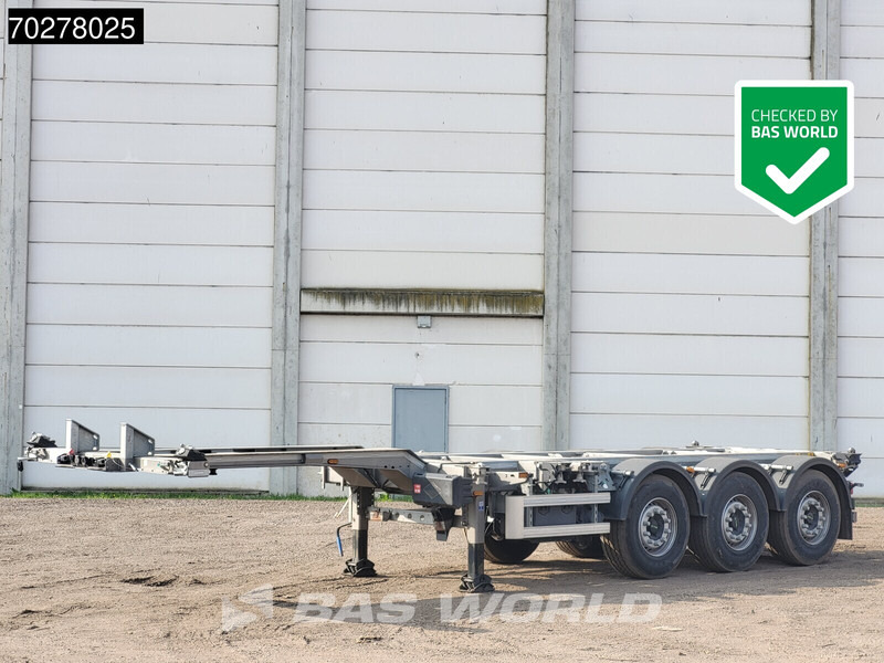 Lecitrailer SR3EC 3 axles UNUSED Liftachse Multi'45 - شاحنات الحاويات/ جسم علوي قابل للتغيير نصف مقطورة: صور 1 Lecitrailer SR3EC 3 axles UNUSED Liftachse Multi'45 - شاحنات الحاويات/ جسم علوي قابل للتغيير نصف مقطورة: صور 1