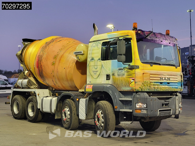 MAN 35.363 8X4 9m3 Liebherr mixer Big-Axle Steelsuspension Automatic Euro 3 - شاحنة خلاطة خرسانة: صور 3 MAN 35.363 8X4 9m3 Liebherr mixer Big-Axle Steelsuspension Automatic Euro 3 - شاحنة خلاطة خرسانة: صور 3