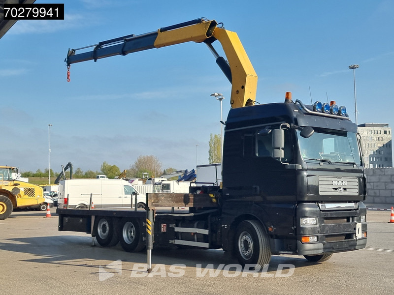 MAN TGA 26.430 6X2 Palfinger PK32080 Kran Crane Manual Liftachse Euro 4 - شاحنات مسطحة, شاحنة كرين: صور 3 MAN TGA 26.430 6X2 Palfinger PK32080 Kran Crane Manual Liftachse Euro 4 - شاحنات مسطحة, شاحنة كرين: صور 3