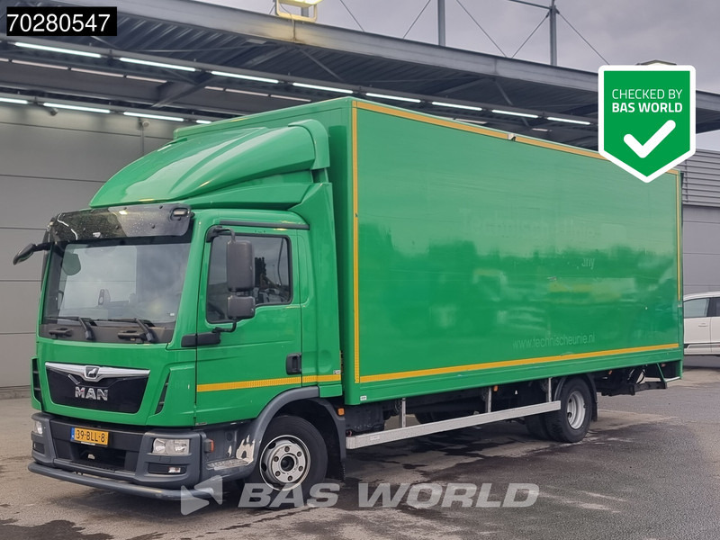 MAN TGL 10.190 4X2 10tonner NL-Truck Ladebordwand Automatic Euro 6 - بصندوق مغلق شاحنة: صور 1 MAN TGL 10.190 4X2 10tonner NL-Truck Ladebordwand Automatic Euro 6 - بصندوق مغلق شاحنة: صور 1