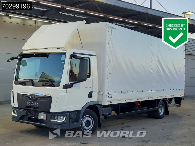 MAN TGL 12.250 4X2 LIKE NEW! 12tonner Curtainsider 1500kg Ladebordwand Euro 6 - شاحنة ستارة: صور 1 MAN TGL 12.250 4X2 LIKE NEW! 12tonner Curtainsider 1500kg Ladebordwand Euro 6 - شاحنة ستارة: صور 1
