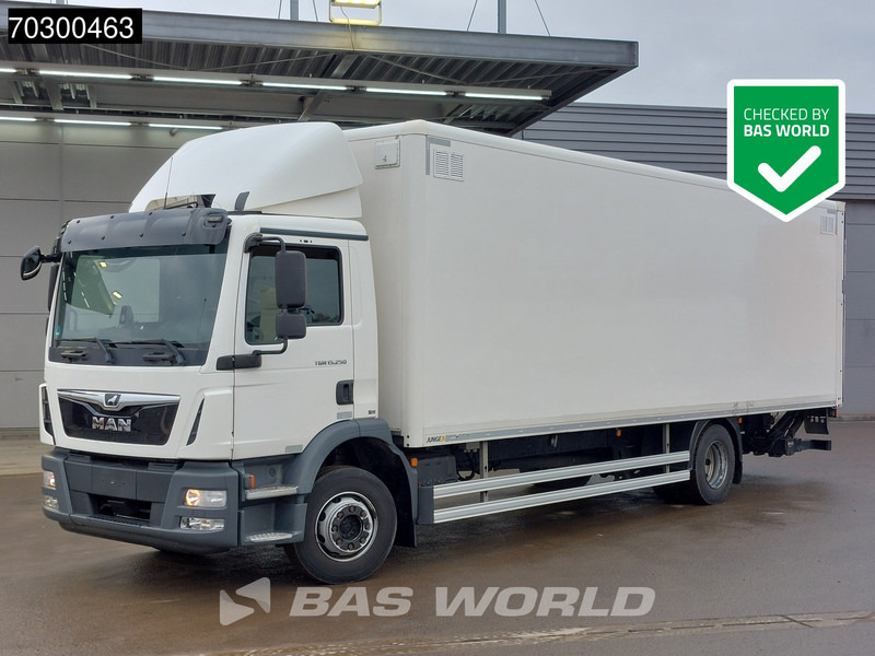 MAN TGM 15.250 4X2 15tonner Automatic Ladebordwand Euro 6 - بصندوق مغلق شاحنة: صور 1 MAN TGM 15.250 4X2 15tonner Automatic Ladebordwand Euro 6 - بصندوق مغلق شاحنة: صور 1