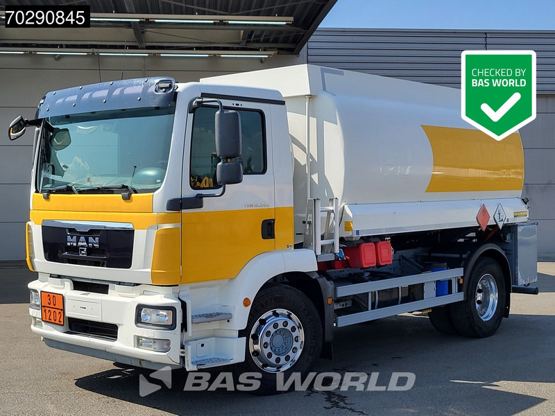 MAN TGM 18.340 4X2 Rohr Fuel tanker 15100 liter Automatic Euro 6 - شاحنة صهريج: صور 1 MAN TGM 18.340 4X2 Rohr Fuel tanker 15100 liter Automatic Euro 6 - شاحنة صهريج: صور 1