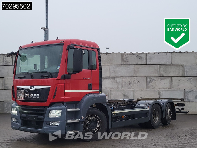 MAN TGS 26.320 TGS 6X2 ADR BDF Lift+Steering Axle Automatic Euro 6 - شاحنات الحاويات/ جسم علوي قابل للتغيير شاحنة: صور 1 MAN TGS 26.320 TGS 6X2 ADR BDF Lift+Steering Axle Automatic Euro 6 - شاحنات الحاويات/ جسم علوي قابل للتغيير شاحنة: صور 1