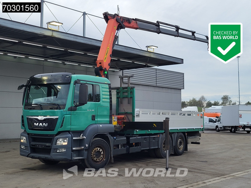 MAN TGS 26.400 6X2 Palfinger PK23001 EH Crane Kran Remote Retarder Euro 6 - شاحنات مسطحة, شاحنة كرين: صور 1 MAN TGS 26.400 6X2 Palfinger PK23001 EH Crane Kran Remote Retarder Euro 6 - شاحنات مسطحة, شاحنة كرين: صور 1
