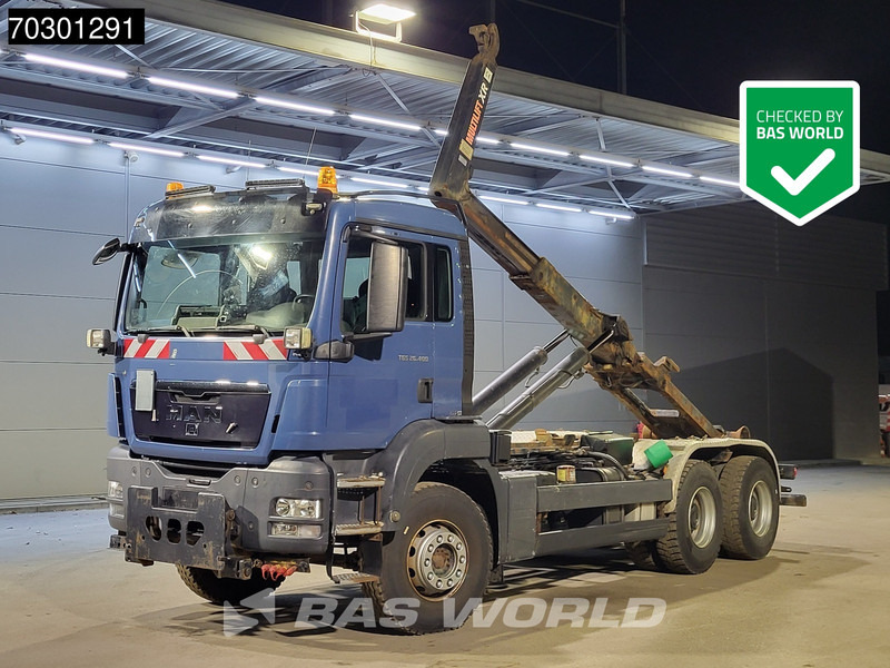 MAN TGS 26.400 6X4 Hiab XR21S56 Containersystem Automatic Euro 5 - شاحنة ذات الخطاف: صور 1 MAN TGS 26.400 6X4 Hiab XR21S56 Containersystem Automatic Euro 5 - شاحنة ذات الخطاف: صور 1