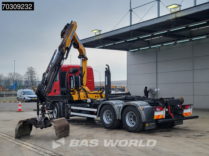 MAN TGS 26.400 TGS 6X4 Effer 155 Crane + Hooklift Full Steel Euro 5 - شاحنة ذات الخطاف, شاحنة كرين: صور 5 MAN TGS 26.400 TGS 6X4 Effer 155 Crane + Hooklift Full Steel Euro 5 - شاحنة ذات الخطاف, شاحنة كرين: صور 5
