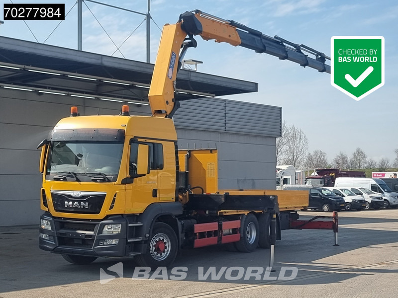 MAN TGS 26.480 6X4 HMF 5020 K6 Crane Kran 6x2H4 Hydrodrive Euro 6 - شاحنات مسطحة, شاحنة كرين: صور 1 MAN TGS 26.480 6X4 HMF 5020 K6 Crane Kran 6x2H4 Hydrodrive Euro 6 - شاحنات مسطحة, شاحنة كرين: صور 1