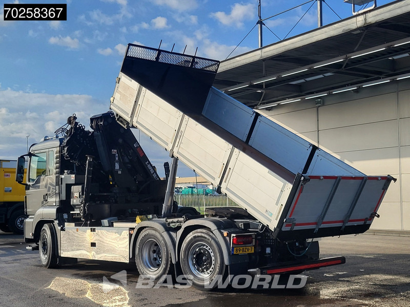 قلابات, شاحنة كرين MAN TGS 26.500 6X2 NL-Truck HIAB Crane Kran X-HIPRO 302 E-6 Fifth wheel Euro 6: صور 9