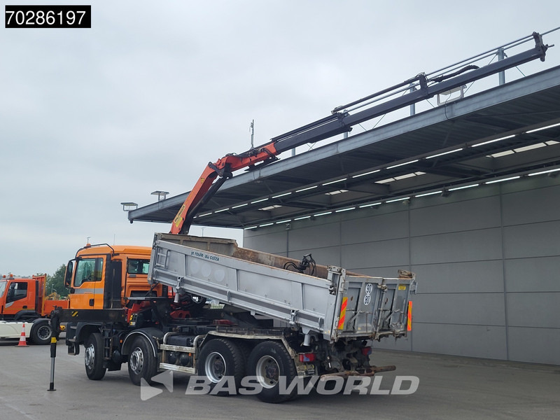 MAN TGS 35.400 8X4 Palfinger PK16001 K Kran Crane Retarder Big-Axle 2-Way tipper Euro 6 - قلابات, شاحنة كرين: صور 5 MAN TGS 35.400 8X4 Palfinger PK16001 K Kran Crane Retarder Big-Axle 2-Way tipper Euro 6 - قلابات, شاحنة كرين: صور 5