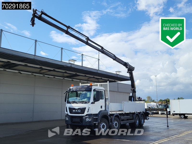 MAN TGS 35.400 8X4 Palfinger PK23002 SH Kran Crane Big-Axle Euro 6 - شاحنات مسطحة, شاحنة كرين: صور 1 MAN TGS 35.400 8X4 Palfinger PK23002 SH Kran Crane Big-Axle Euro 6 - شاحنات مسطحة, شاحنة كرين: صور 1