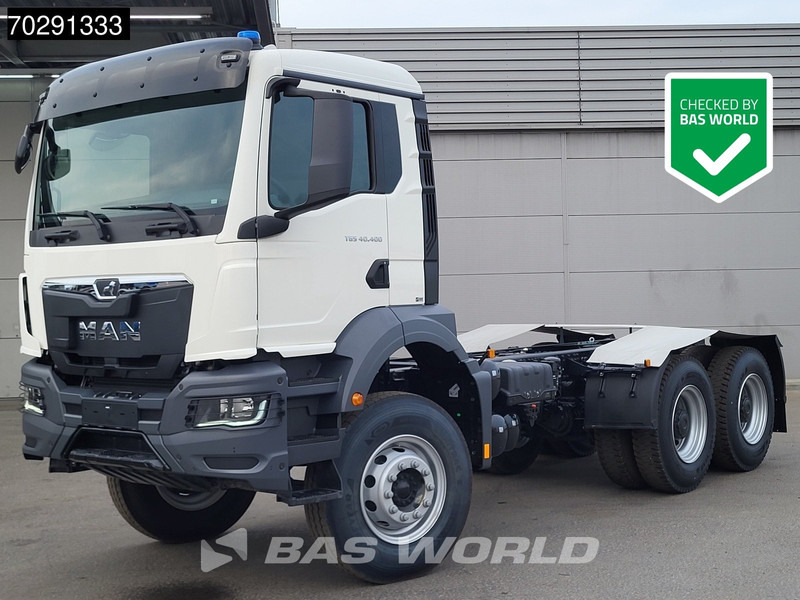 MAN TGS 40.400 6X4 NEW 6x4 chassis PTO Preparation Steelsuspension Big-Axle Automatic Euro 2 - الشاسيه شاحنة: صور 1 MAN TGS 40.400 6X4 NEW 6x4 chassis PTO Preparation Steelsuspension Big-Axle Automatic Euro 2 - الشاسيه شاحنة: صور 1
