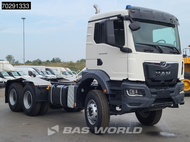 MAN TGS 40.400 6X4 NEW 6x4 chassis PTO Preparation Steelsuspension Big-Axle Automatic Euro 2 - الشاسيه شاحنة: صور 3 MAN TGS 40.400 6X4 NEW 6x4 chassis PTO Preparation Steelsuspension Big-Axle Automatic Euro 2 - الشاسيه شاحنة: صور 3