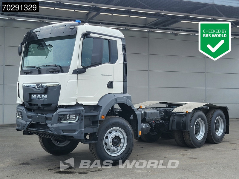 MAN TGS 40.400 6X4 NEW 6x4 chassis PTO Preparation Steelsuspension Big-Axle Automatic Euro 2 - الشاسيه شاحنة: صور 1 MAN TGS 40.400 6X4 NEW 6x4 chassis PTO Preparation Steelsuspension Big-Axle Automatic Euro 2 - الشاسيه شاحنة: صور 1