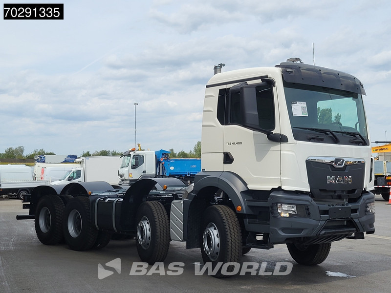 MAN TGS 41.400 8X4 New 8x4 chassis Engine PTO Steelsuspension Big-Axle Manual Euro 2 - الشاسيه شاحنة: صور 3 MAN TGS 41.400 8X4 New 8x4 chassis Engine PTO Steelsuspension Big-Axle Manual Euro 2 - الشاسيه شاحنة: صور 3