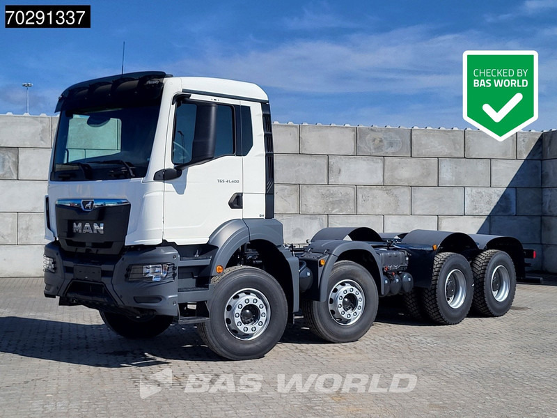 MAN TGS 41.400 8X4 New! Steelsuspension Big-Axle Manual Euro 2 - الشاسيه شاحنة: صور 1 MAN TGS 41.400 8X4 New! Steelsuspension Big-Axle Manual Euro 2 - الشاسيه شاحنة: صور 1