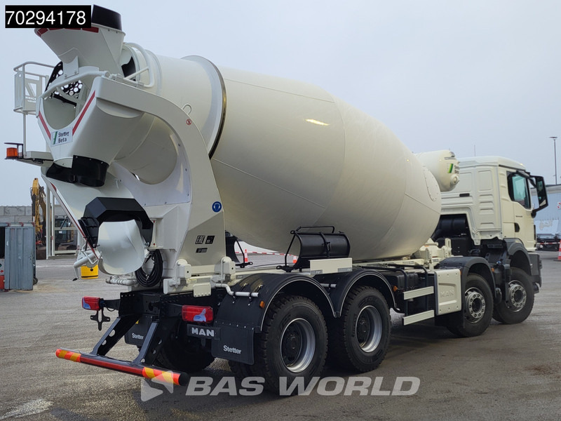 MAN TGS 41.440 8X4 NEW! 12m3 Stetter concrete mixer Big-Axle Steelsuspension Euro 6 - شاحنة خلاطة خرسانة: صور 5 MAN TGS 41.440 8X4 NEW! 12m3 Stetter concrete mixer Big-Axle Steelsuspension Euro 6 - شاحنة خلاطة خرسانة: صور 5