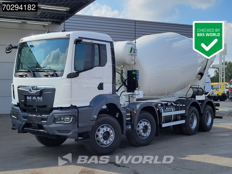 MAN TGS 41.440 8X4 New! Stetter 12 FHC BL Mixer Big-Axle Steelsuspension Automatic Euro 6 - شاحنة خلاطة خرسانة: صور 1 MAN TGS 41.440 8X4 New! Stetter 12 FHC BL Mixer Big-Axle Steelsuspension Automatic Euro 6 - شاحنة خلاطة خرسانة: صور 1