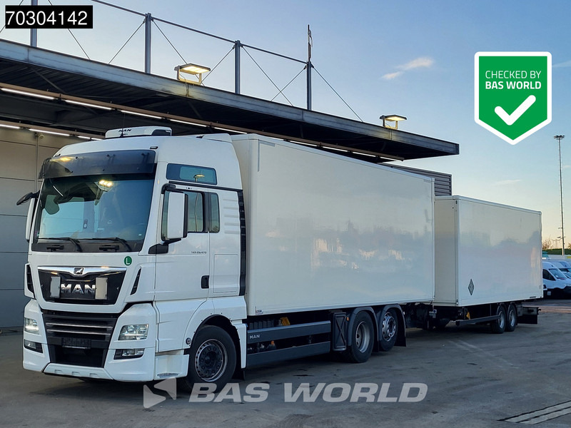 MAN TGX 26.470 6X2 Combi 2000kg Ladebordwand Lift-Axle Automatic Euro 6 - بصندوق مغلق شاحنة: صور 1 MAN TGX 26.470 6X2 Combi 2000kg Ladebordwand Lift-Axle Automatic Euro 6 - بصندوق مغلق شاحنة: صور 1