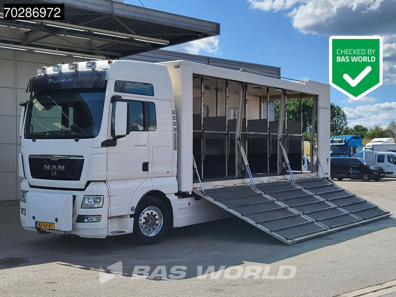 MAN TGX 26.480 TGX 6X2 NL-Truck BDF HorseTransport Lift+steering axle Standklima Automatic Xenon Alcoa´s Euro 5 - شاحنات الحاويات/ جسم علوي قابل للتغيير شاحنة: صور 1 MAN TGX 26.480 TGX 6X2 NL-Truck BDF HorseTransport Lift+steering axle Standklima Automatic Xenon Alcoa´s Euro 5 - شاحنات الحاويات/ جسم علوي قابل للتغيير شاحنة: صور 1