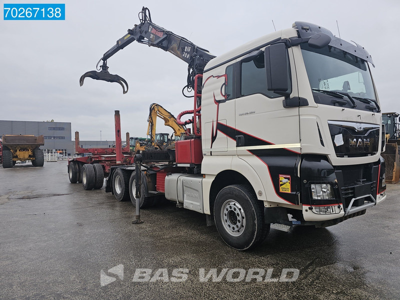 MAN TGX 26.580 6X4 Jonsered 2490 HolzKran Retarder Hiab Crane Big-Axle XL - شاحنة جرار: صور 3 MAN TGX 26.580 6X4 Jonsered 2490 HolzKran Retarder Hiab Crane Big-Axle XL - شاحنة جرار: صور 3