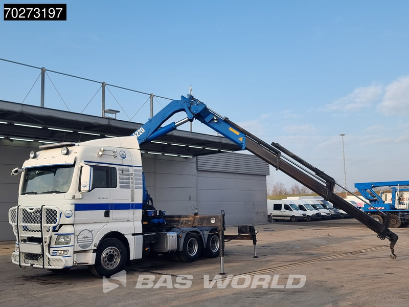 MAN TGX 33.540 TGX 6X4 HMF 4220 6 Extensions Kran XLX Retarder Euro 5 - شاحنة جرار: صور 5 MAN TGX 33.540 TGX 6X4 HMF 4220 6 Extensions Kran XLX Retarder Euro 5 - شاحنة جرار: صور 5