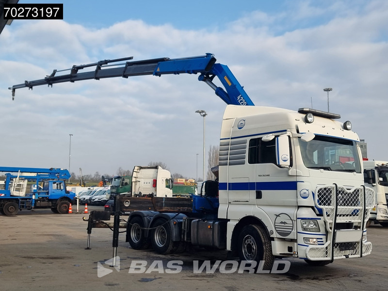 MAN TGX 33.540 TGX 6X4 HMF 4220 6 Extensions Kran XLX Retarder Euro 5 - شاحنة جرار: صور 3 MAN TGX 33.540 TGX 6X4 HMF 4220 6 Extensions Kran XLX Retarder Euro 5 - شاحنة جرار: صور 3