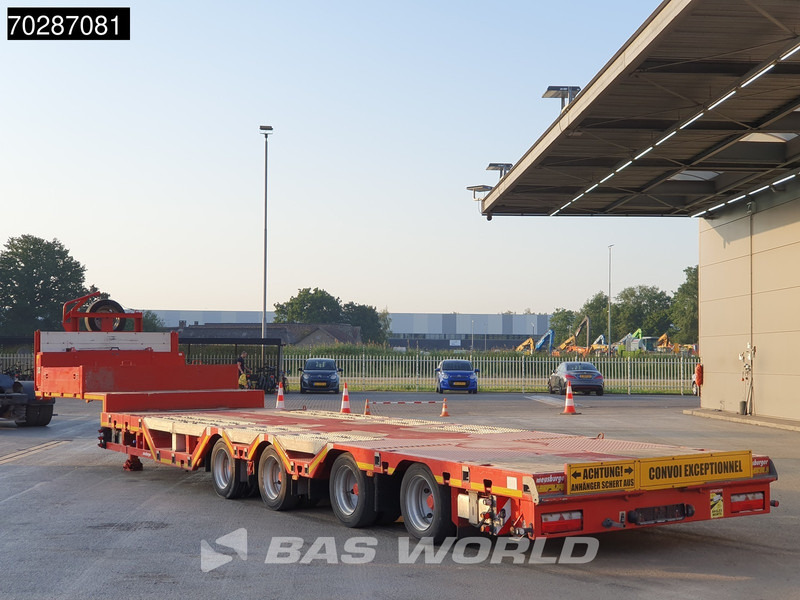MEUSBURGER MTS-4 4 axles Extendable 7M 1xLift+2xLenkachse - عربة مسطحة منخفضة نصف مقطورة: صور 3 MEUSBURGER MTS-4 4 axles Extendable 7M 1xLift+2xLenkachse - عربة مسطحة منخفضة نصف مقطورة: صور 3