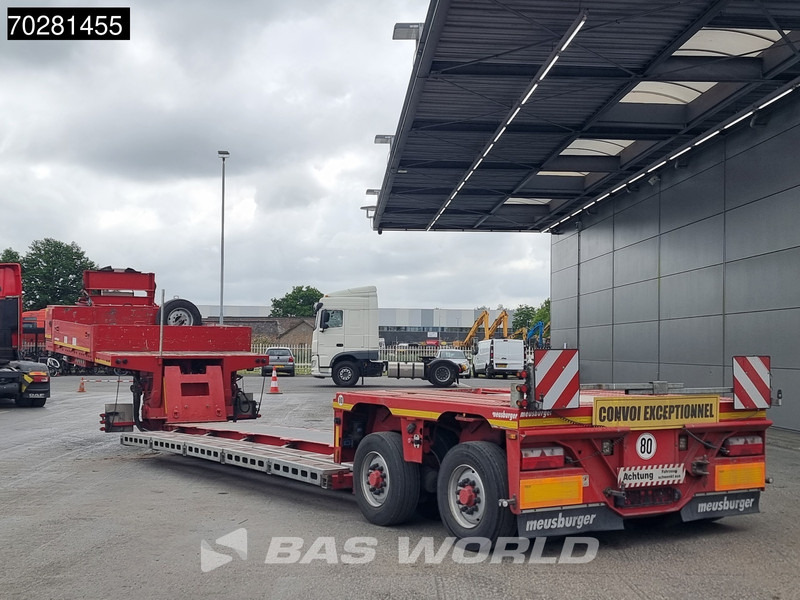 MEUSBURGER Type MPG-2 2 axles Extendable 2xLenkachse Gooseneck - عربة مسطحة منخفضة نصف مقطورة: صور 2 MEUSBURGER Type MPG-2 2 axles Extendable 2xLenkachse Gooseneck - عربة مسطحة منخفضة نصف مقطورة: صور 2