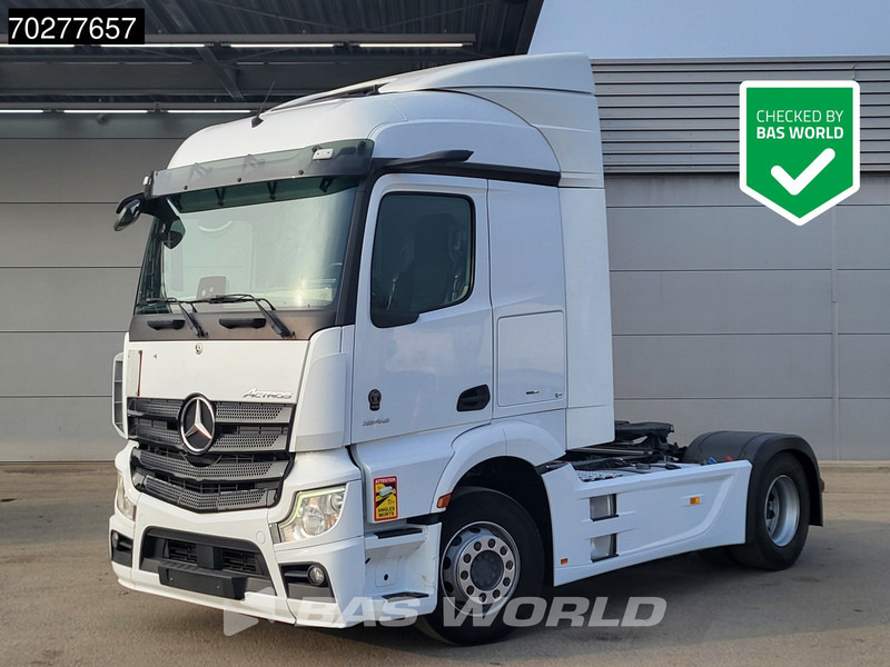 Mercedes-Benz Actros 1845 4X2 StreamSpace Retrader MirrorCam - شاحنة جرار: صور 1 Mercedes-Benz Actros 1845 4X2 StreamSpace Retrader MirrorCam - شاحنة جرار: صور 1