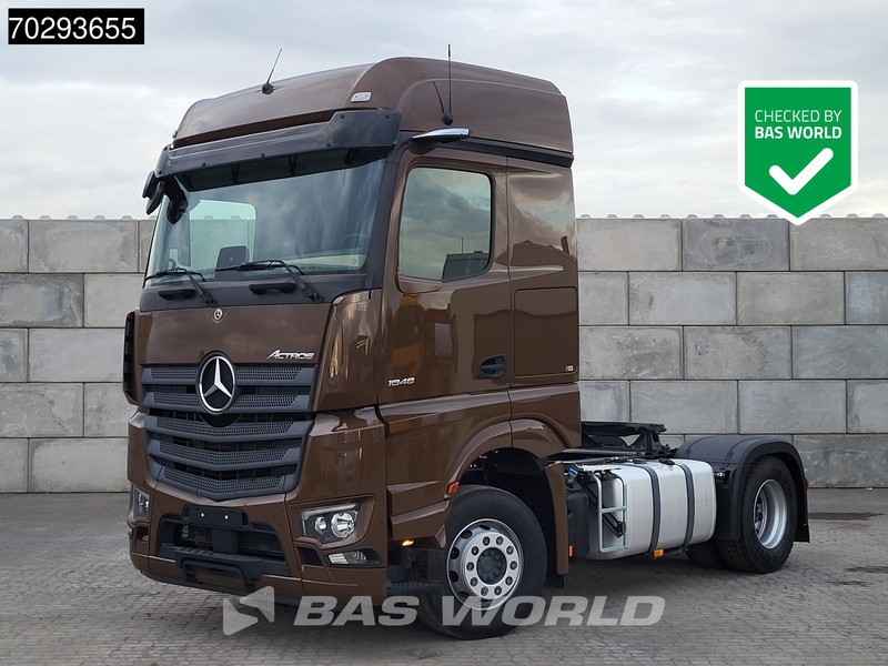 Mercedes-Benz Actros 1848 4X2 BigSpace Retarder 2x Tanks ACC Standklima MirrorCam Euro 6 - شاحنة جرار: صور 1 Mercedes-Benz Actros 1848 4X2 BigSpace Retarder 2x Tanks ACC Standklima MirrorCam Euro 6 - شاحنة جرار: صور 1