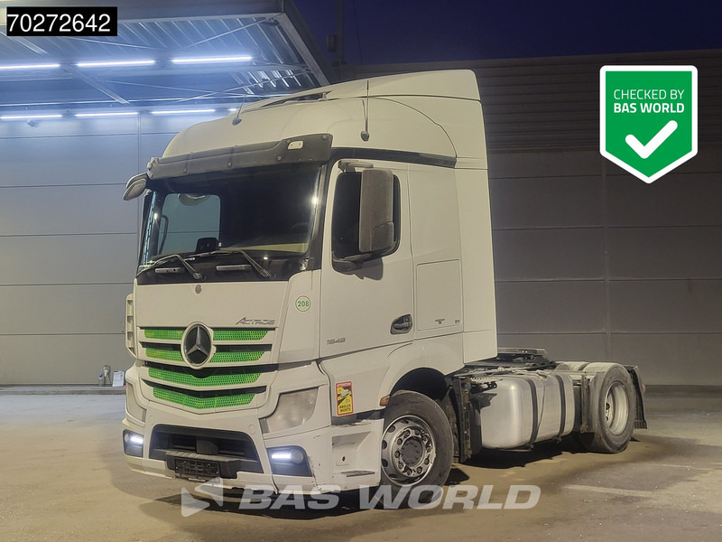 Mercedes-Benz Actros 1848 4X2 StreamSpace 2x Tanks - شاحنة جرار: صور 1 Mercedes-Benz Actros 1848 4X2 StreamSpace 2x Tanks - شاحنة جرار: صور 1