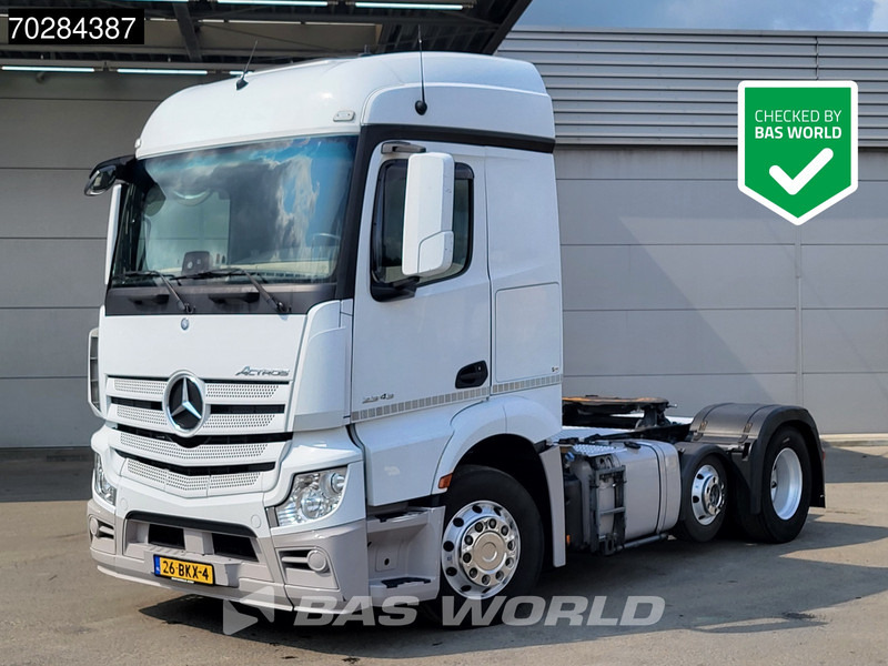 Mercedes-Benz Actros 2343 Actros 6X2 NL-Truck StreamSpace Liftachse Standklima - شاحنة جرار: صور 1 Mercedes-Benz Actros 2343 Actros 6X2 NL-Truck StreamSpace Liftachse Standklima - شاحنة جرار: صور 1