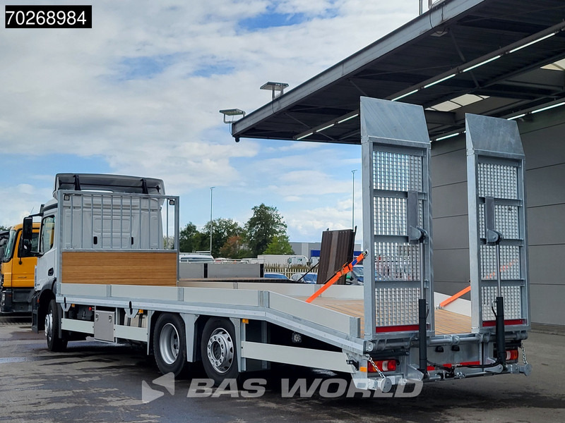 Mercedes-Benz Actros 2532 6X2 NEW! Machine tansporter Oprijwagen Lenkachse Navi Euro 6 - شاحنة نقل سيارات شاحنة: صور 2 Mercedes-Benz Actros 2532 6X2 NEW! Machine tansporter Oprijwagen Lenkachse Navi Euro 6 - شاحنة نقل سيارات شاحنة: صور 2