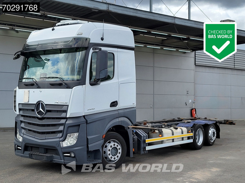 Mercedes-Benz Actros 2542 Actros 6X2 BDF Full air suspension BigSpace Standklima Automatic Euro 6 - شاحنات الحاويات/ جسم علوي قابل للتغيير شاحنة: صور 1 Mercedes-Benz Actros 2542 Actros 6X2 BDF Full air suspension BigSpace Standklima Automatic Euro 6 - شاحنات الحاويات/ جسم علوي قابل للتغيير شاحنة: صور 1