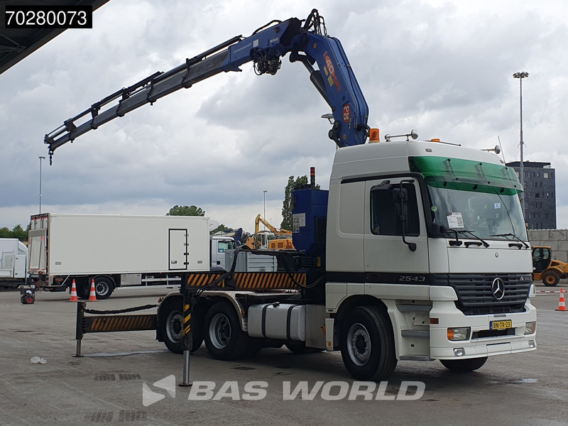 Mercedes-Benz Actros 2543 Actros 6X2 NL-Truck Liftachse 3-Pedals Kran PM 40 SP 2010 Euro 3 - شاحنة جرار: صور 3 Mercedes-Benz Actros 2543 Actros 6X2 NL-Truck Liftachse 3-Pedals Kran PM 40 SP 2010 Euro 3 - شاحنة جرار: صور 3
