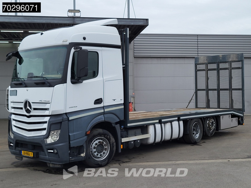 Mercedes-Benz Actros 2543 Actros 6X2 NL-Truck Machine transporter oprijwagen Retarder Lift-Axle ACC Euro 6 - شاحنات مسطحة: صور 3 Mercedes-Benz Actros 2543 Actros 6X2 NL-Truck Machine transporter oprijwagen Retarder Lift-Axle ACC Euro 6 - شاحنات مسطحة: صور 3