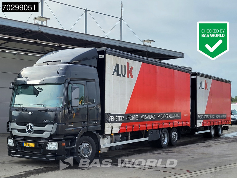 Mercedes-Benz Actros 2544 6X2 NL-Combi Siding roof Lift-Axle Forklift preparation Automatic Euro 5 - شاحنة ستارة: صور 1 Mercedes-Benz Actros 2544 6X2 NL-Combi Siding roof Lift-Axle Forklift preparation Automatic Euro 5 - شاحنة ستارة: صور 1