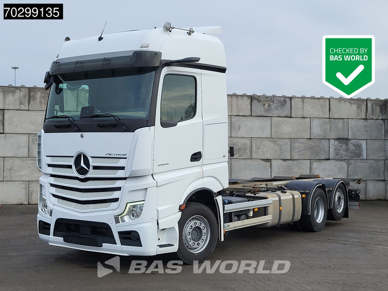 Mercedes-Benz Actros 2553 Actros 6X2 Full Air Retarder Lift Axle Euro 6 - شاحنات الحاويات/ جسم علوي قابل للتغيير شاحنة: صور 1 Mercedes-Benz Actros 2553 Actros 6X2 Full Air Retarder Lift Axle Euro 6 - شاحنات الحاويات/ جسم علوي قابل للتغيير شاحنة: صور 1