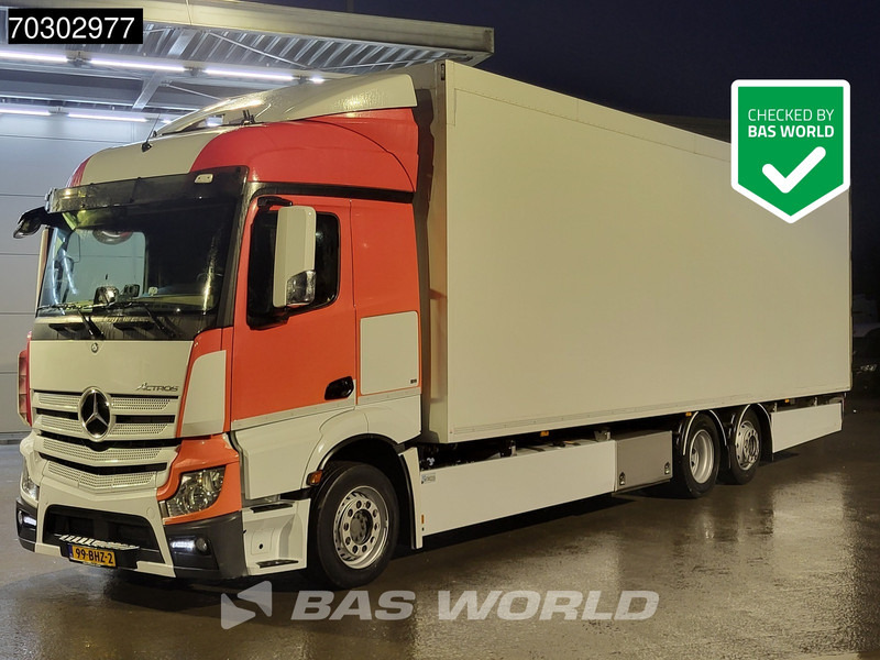 Mercedes-Benz Actros 2636 Actros 6X2 Steering Axle 2t Tailgate Full Air Euro 6 - بصندوق مغلق شاحنة: صور 1 Mercedes-Benz Actros 2636 Actros 6X2 Steering Axle 2t Tailgate Full Air Euro 6 - بصندوق مغلق شاحنة: صور 1