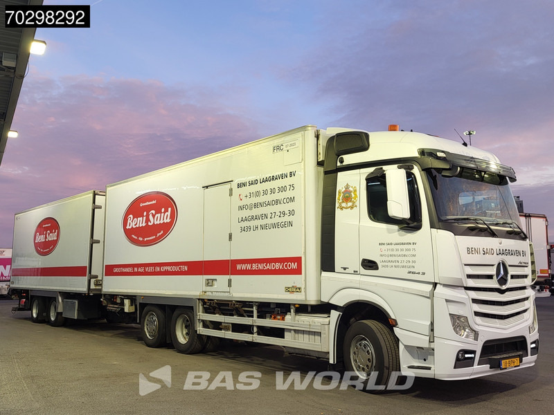 Mercedes-Benz Actros 2643 6X2 NL-Combi Frigoblock FB-FIL2 2tons Ladebordwand Retarder Automatic Xenon - شاحنة: صور 3 Mercedes-Benz Actros 2643 6X2 NL-Combi Frigoblock FB-FIL2 2tons Ladebordwand Retarder Automatic Xenon - شاحنة: صور 3