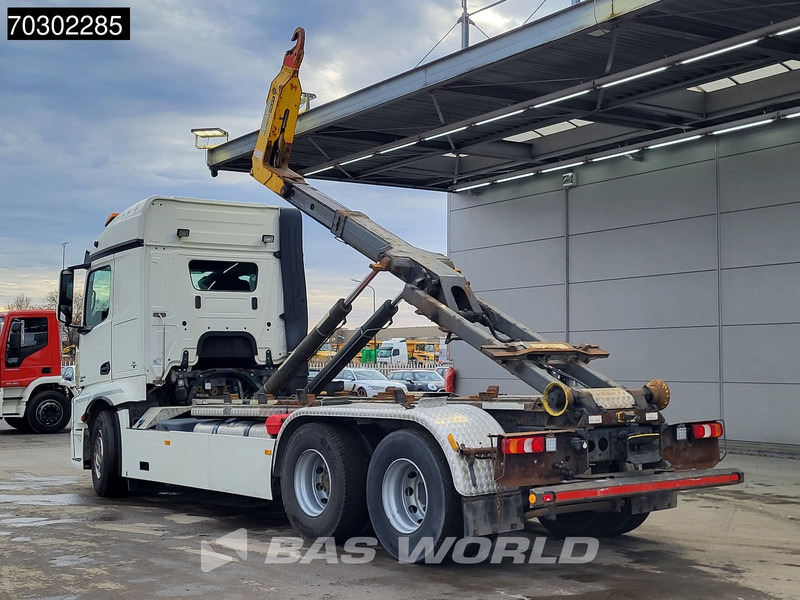 Mercedes-Benz Actros 2645 6X2 Palfinger Pallift containersystem Lift-Axle Automatic Euro 6 - شاحنة ذات الخطاف: صور 2 Mercedes-Benz Actros 2645 6X2 Palfinger Pallift containersystem Lift-Axle Automatic Euro 6 - شاحنة ذات الخطاف: صور 2