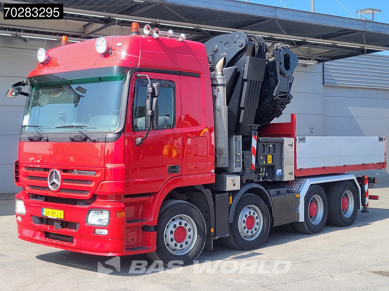 Mercedes-Benz Actros 2648 850 8X4 Effer 850/9S Kran Fifth wheel Big-Axle Automatic Euro 5 - شاحنات مسطحة, شاحنة كرين: صور 2 Mercedes-Benz Actros 2648 850 8X4 Effer 850/9S Kran Fifth wheel Big-Axle Automatic Euro 5 - شاحنات مسطحة, شاحنة كرين: صور 2