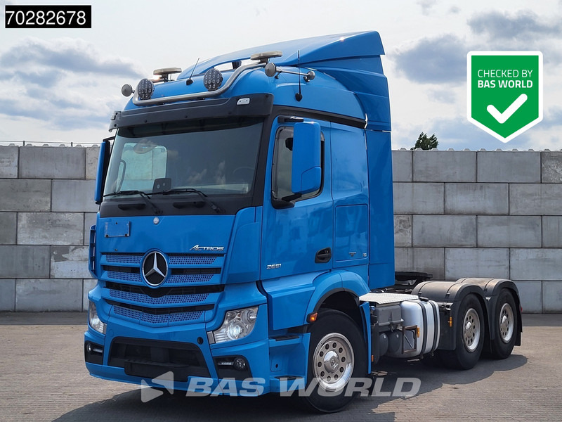 Mercedes-Benz Actros 2651 6X4 StreamSpace Retarder 2x Tanks Big-Axle ADR Xenon Hydraulik - شاحنة جرار: صور 1 Mercedes-Benz Actros 2651 6X4 StreamSpace Retarder 2x Tanks Big-Axle ADR Xenon Hydraulik - شاحنة جرار: صور 1