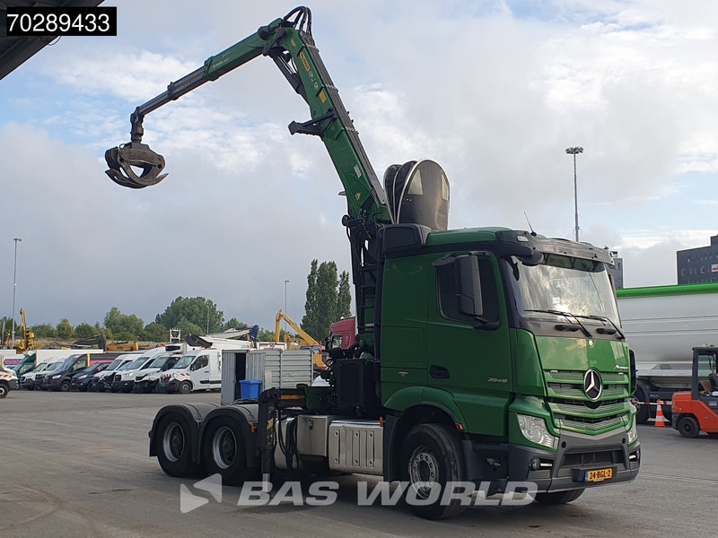 Mercedes-Benz Actros 2848 6X4 NL-Truck Palfinger Epsilon SRX47 Holzkran 2xTanks Big-Axle - شاحنة جرار: صور 3 Mercedes-Benz Actros 2848 6X4 NL-Truck Palfinger Epsilon SRX47 Holzkran 2xTanks Big-Axle - شاحنة جرار: صور 3