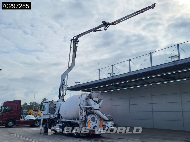 Mercedes-Benz Actros 3241 8X4 7m3 Putzmeister Mixer Big-Axle Steelsuspension Automatic Pompe+Mixer Euro 3 - مضخة خرسانة: صور 3 Mercedes-Benz Actros 3241 8X4 7m3 Putzmeister Mixer Big-Axle Steelsuspension Automatic Pompe+Mixer Euro 3 - مضخة خرسانة: صور 3