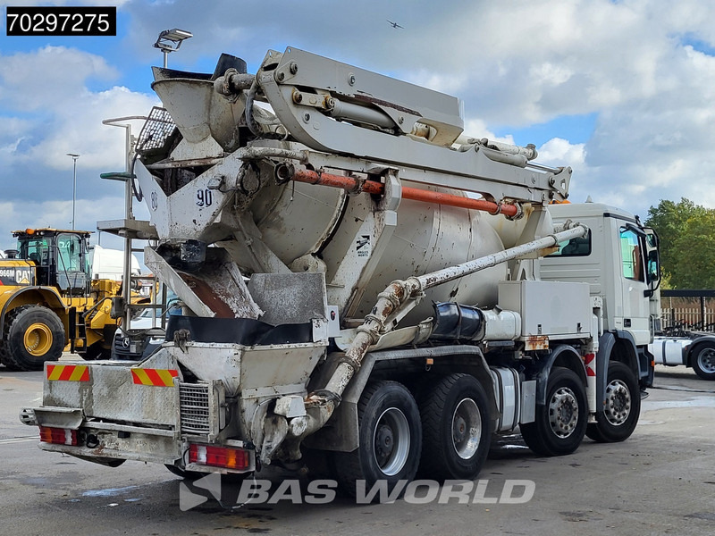 Mercedes-Benz Actros 3241 8X4 7m3 Putzmeister TMM 21-3 Mixer Big-Axle Steelsuspension 3-Pedals Euro 4 - شاحنة خلاطة خرسانة: صور 5 Mercedes-Benz Actros 3241 8X4 7m3 Putzmeister TMM 21-3 Mixer Big-Axle Steelsuspension 3-Pedals Euro 4 - شاحنة خلاطة خرسانة: صور 5