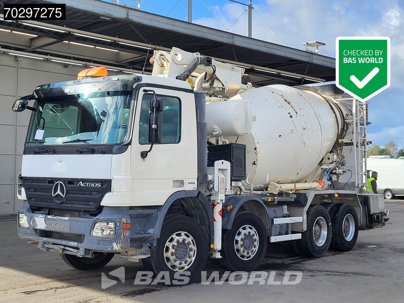 Mercedes-Benz Actros 3241 8X4 7m3 Putzmeister TMM 21-3 Mixer Big-Axle Steelsuspension 3-Pedals Euro 4 - شاحنة خلاطة خرسانة: صور 1 Mercedes-Benz Actros 3241 8X4 7m3 Putzmeister TMM 21-3 Mixer Big-Axle Steelsuspension 3-Pedals Euro 4 - شاحنة خلاطة خرسانة: صور 1