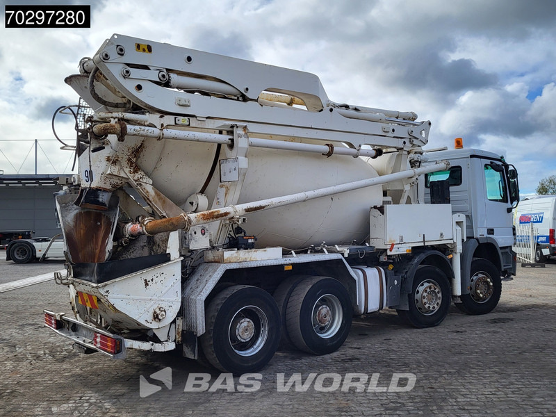 Mercedes-Benz Actros 3241 8X4 7m3 Putzmeister TMM 21-3 Retarder Big-Axle 3-Pedals Steelsuspension Euro 4 - شاحنة خلاطة خرسانة: صور 5 Mercedes-Benz Actros 3241 8X4 7m3 Putzmeister TMM 21-3 Retarder Big-Axle 3-Pedals Steelsuspension Euro 4 - شاحنة خلاطة خرسانة: صور 5